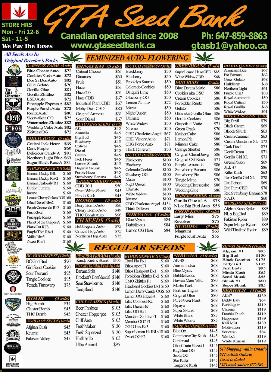 autoflower and regular seeds